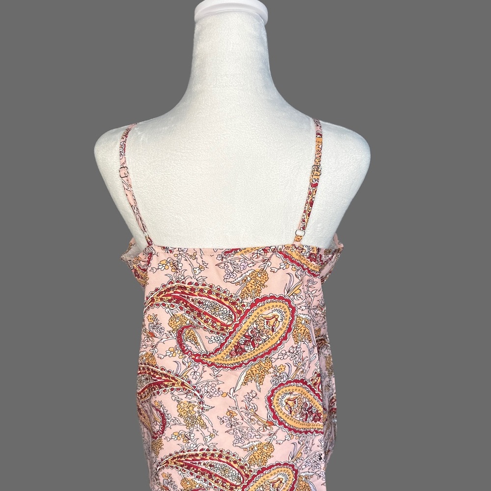 Women's paisley print tank top - Picture 3 of 4